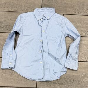 Wonder Nation Sky Blue Kids Button-Down Shirt